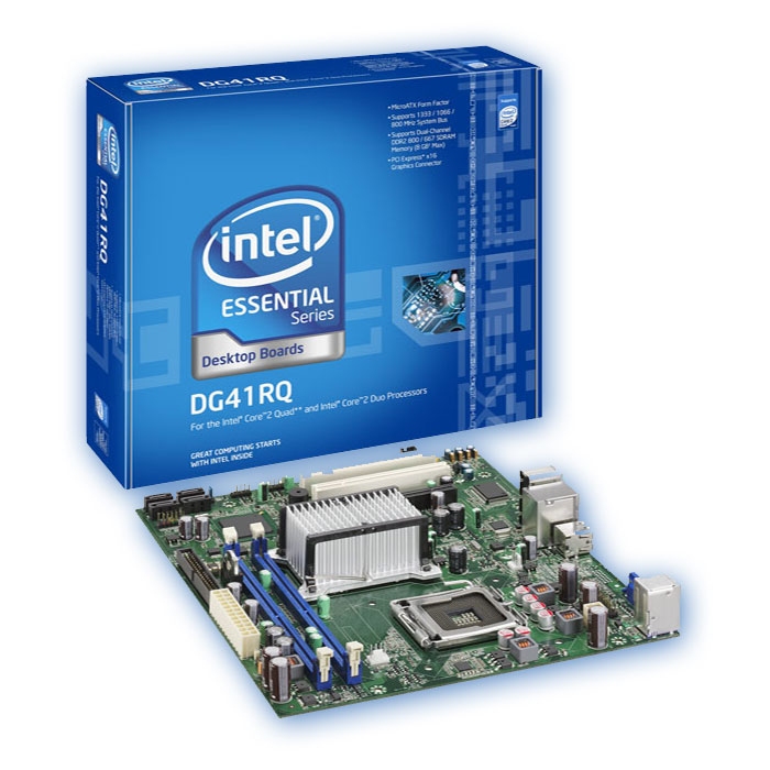 Vigilance Mr nickel Kit Placa de Baza Intel DG41RQ cu Procesor si Cooler – EPA Systems Craiova