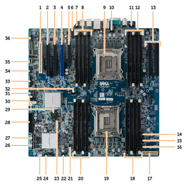 Dell Precision T7610 - 2 x Intel Xeon HexaCore E5-2620 v2 - imagine 2